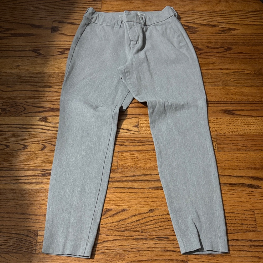Old Navy Charcoal High-Rise Pixie Pants